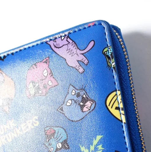 Meow Blue Wallet