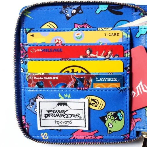 Meow Blue Wallet