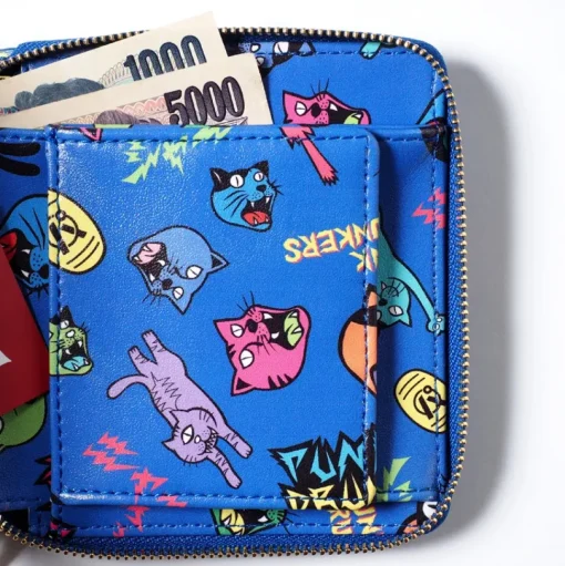 Meow Blue Wallet