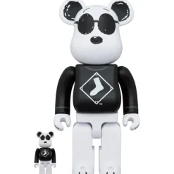 MLB × PEANUTS BE@RBRICK Snoopy(White Sox) 100％ & 400％