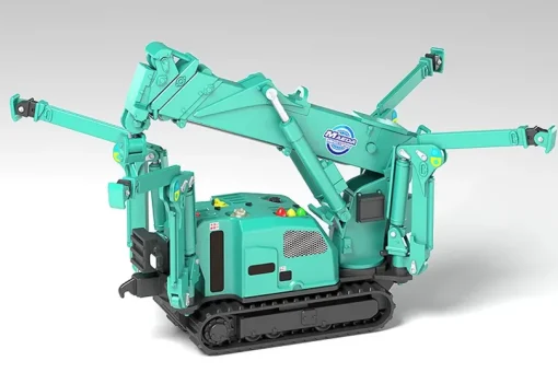 Moderoid Maeda Seisakusho Spider Crane (Green) (Re-run)