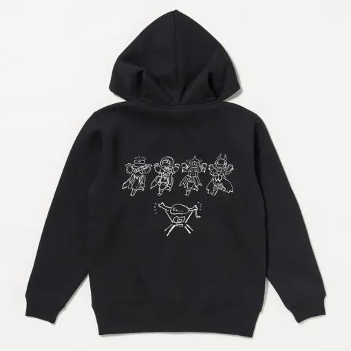 Monster Hunter Rise Yukai na Hunter Line Art Hoodie