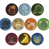 Monster Hunter: World Embroidered Pin Badge Collection Vol. 2 Box Set