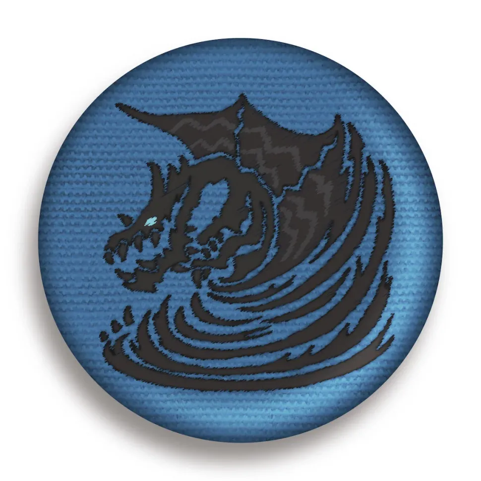 Monster Hunter: World Embroidered Pin Badge Collection Vol. 2 Box Set