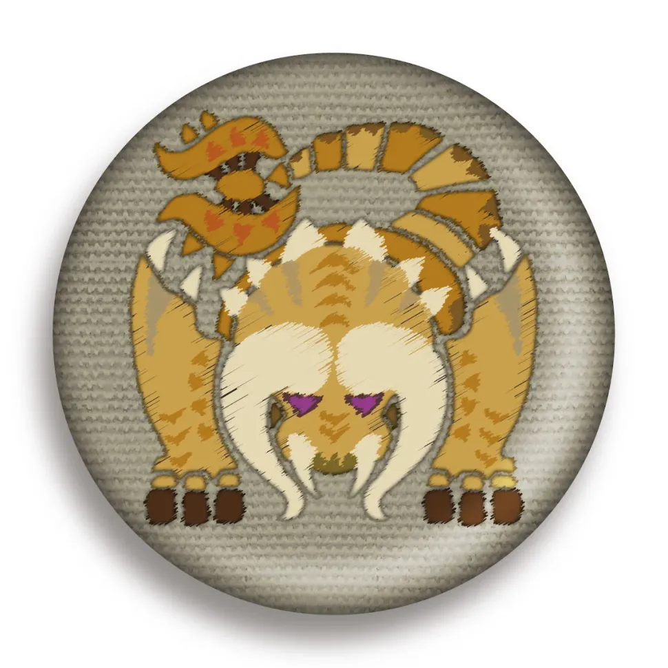 Monster Hunter: World Embroidered Pin Badge Collection Vol. 2 Box Set