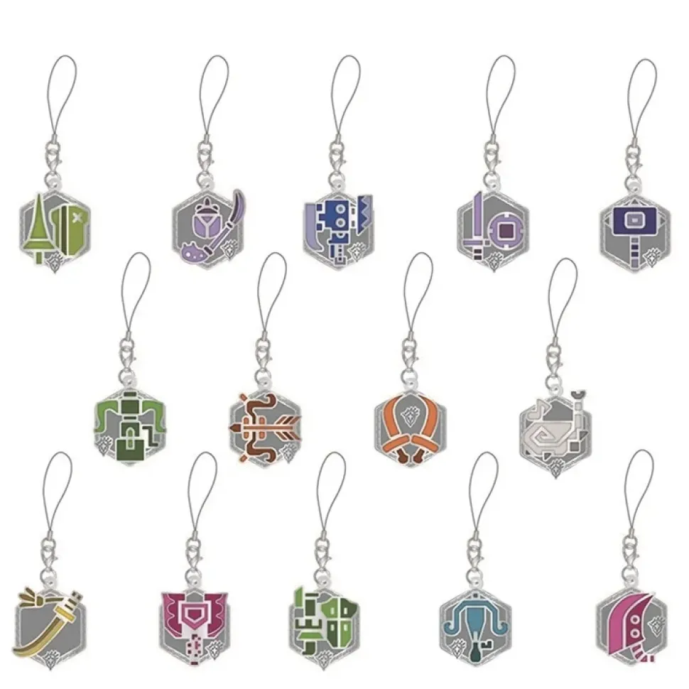 Monster Hunter World: Iceborne Weapon Icon Stained Strap Collection Box Set