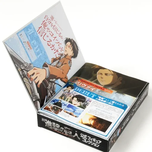 Monthly Attack on Titan Official Figure Collection Magazine Vol. 2: Levi (Three Dimensional Maneuver Gear Ver.)