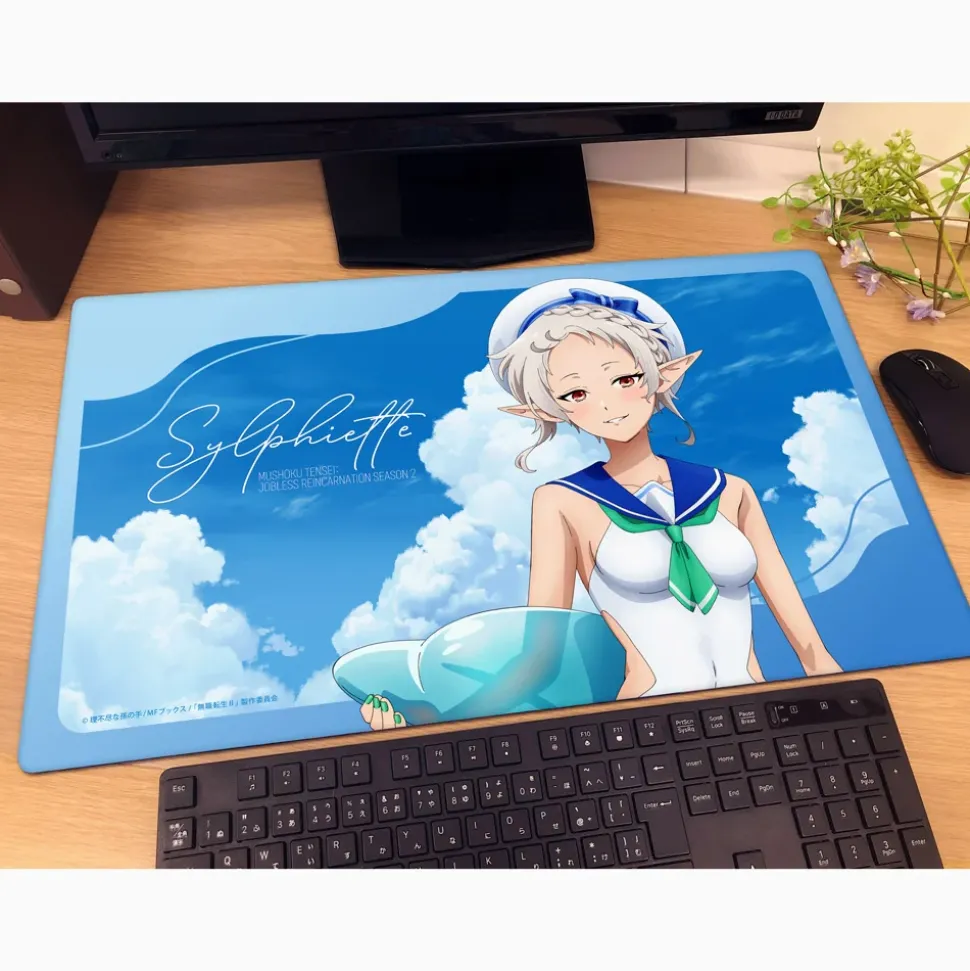 Mushoku Tensei: Jobless Reincarnation II Rubber Mat Sylphiette: Marine Sailor Swimsuit Ver.