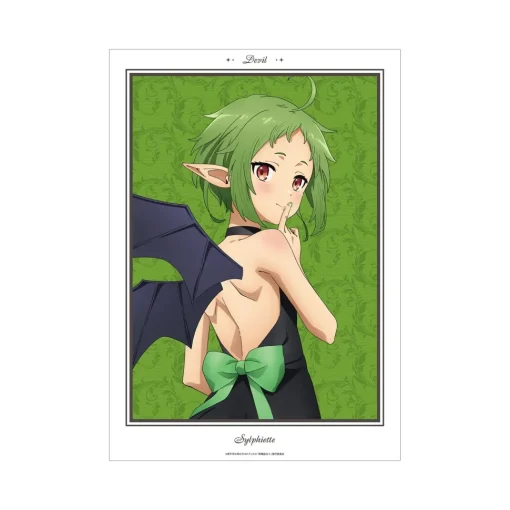 Mushoku Tensei: Jobless Reincarnation Season 2 A3-Size Matte Effect Poster Sylphiette: Devil Ver.