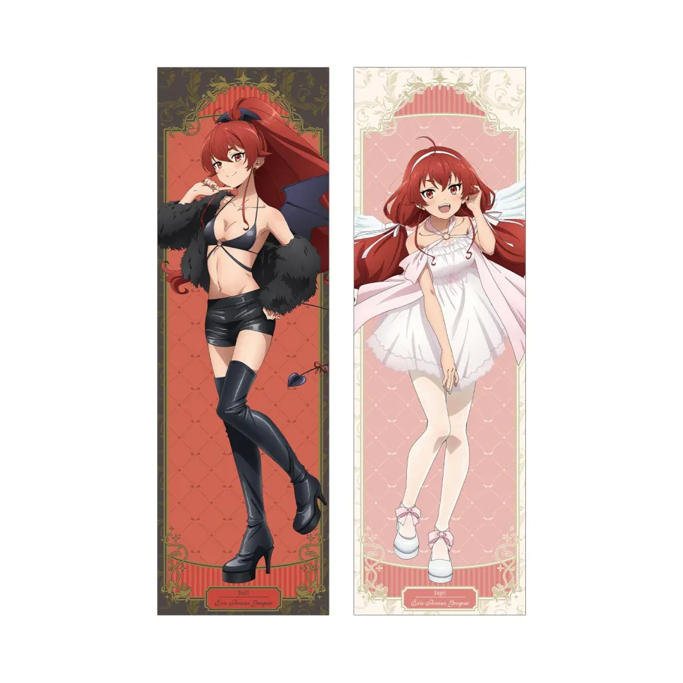 Mushoku Tensei: Jobless Reincarnation Season 2 Dakimakura Pillow Cover Eris Boreas Greyrat: Devil & Angel Ver.
