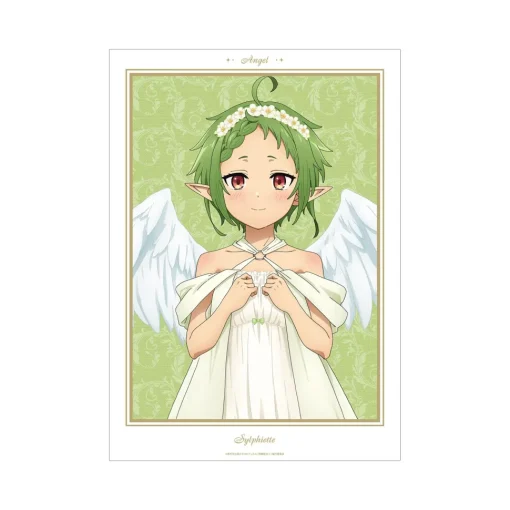 Mushoku Tensei: Jobless Reincarnation Season 2 A3-Size Matte Effect Poster Sylphiette: Angel Ver.