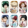 My Hero Academia Autumn Reading Character Pin Badge Collection Box Set