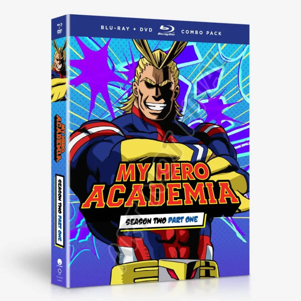 My Hero Academia Season 2 Part 1 Blu-ray/DVD Combo Pack