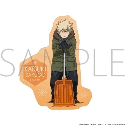 My Hero Academia Shoveling Snow Die-cut Sticker