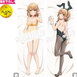 My Teen Romantic Comedy SNAFU Too! Dakimakura Pillow Cover Premium Iroha: Bunny Girl Ver. Renewal