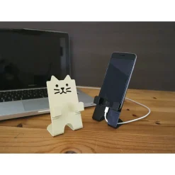 Neco Face Cat Smartphone Stand