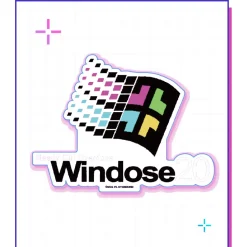 Needy Streamer Overload WINDOSE20 Clear Sticker