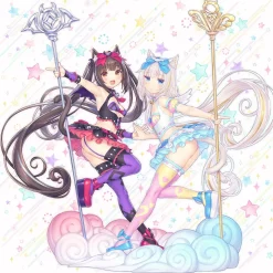 Nekopara Cushion Cover Chocola & Vanilla