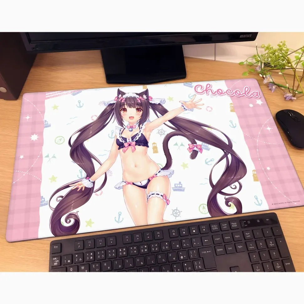 Nekopara Rubber Mat Chocola: Maid Swimsuit Ver.
