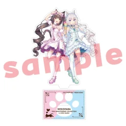 Nekopara 10th Anniversary Exhibition in Ueno Marui Acrylic Stand