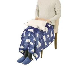Nemu Nemu Animals Blanket in Cushion Series