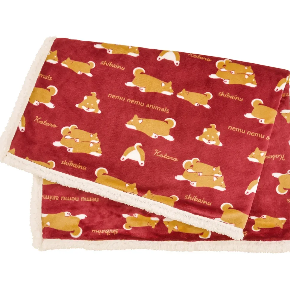 Nemu Nemu Animals Printed Half-Blanket Series