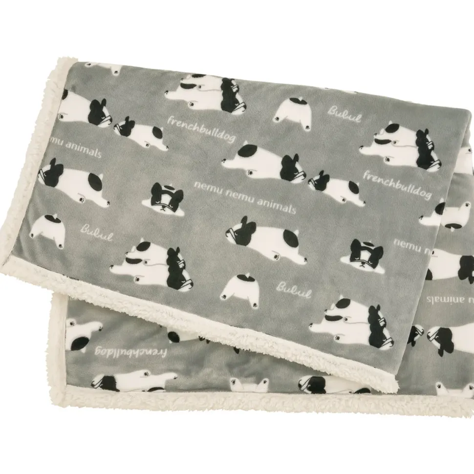 Nemu Nemu Animals Printed Half-Blanket Series