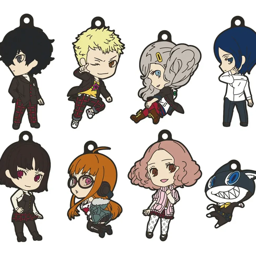 Nendoroid Plus: Persona 5 Collectible Rubber Keychains Box Set