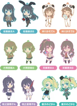 Nendoroid Plus: Rascal Does Not Dream of Bunny Girl Senpai Collectible Keychains Box Set