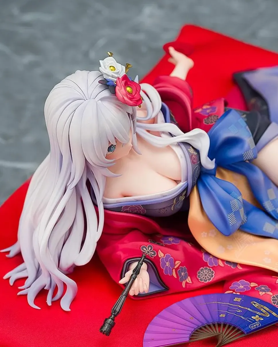 Neptunia x Senran Kagura: Ninja Wars Black Heart: Kimono Ver. 1/7 Scale Figure