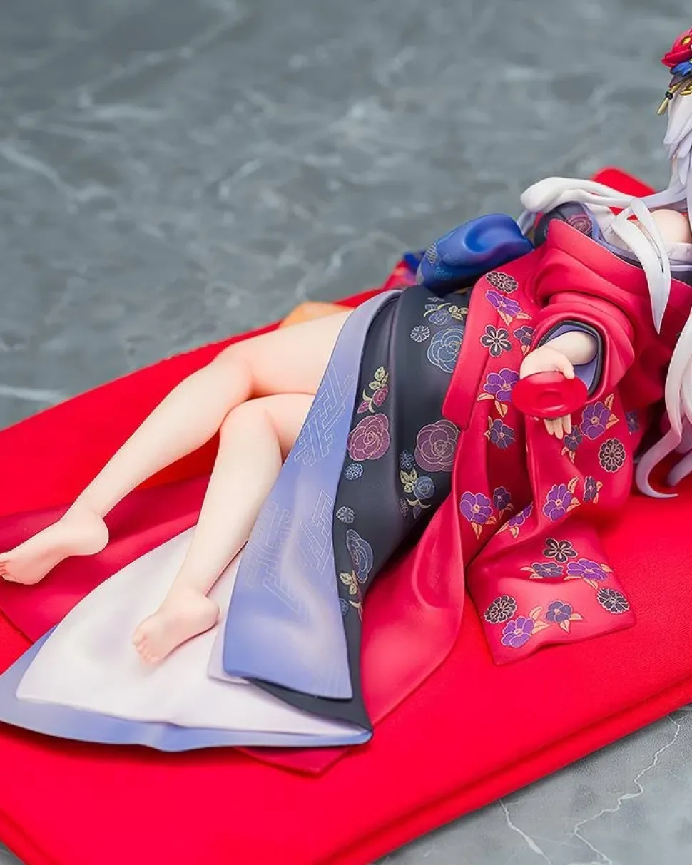 Neptunia x Senran Kagura: Ninja Wars Black Heart: Kimono Ver. 1/7 Scale Figure