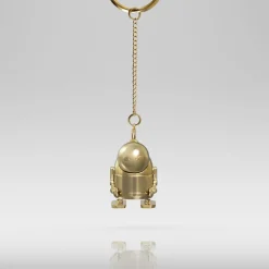 NieR: Automata Gold Machine Lifeform Metal Keychain