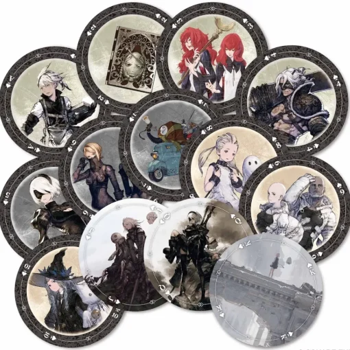 NieR Series Round Playing Cards