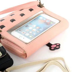 Nikukyu Pooh-chan Smartphone Wallet