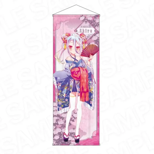 No Game No Life Extra Large Tapestry Shiro: Kimono Cyber Ver.