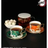 Noritake × Demon Slayer: Kimetsu no Yaiba Tanjiro Kamado & Kyojuro Rengoku Cup & Saucer Set