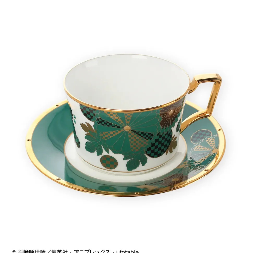 Noritake × Demon Slayer: Kimetsu no Yaiba Tanjiro Kamado & Kyojuro Rengoku Cup & Saucer Set