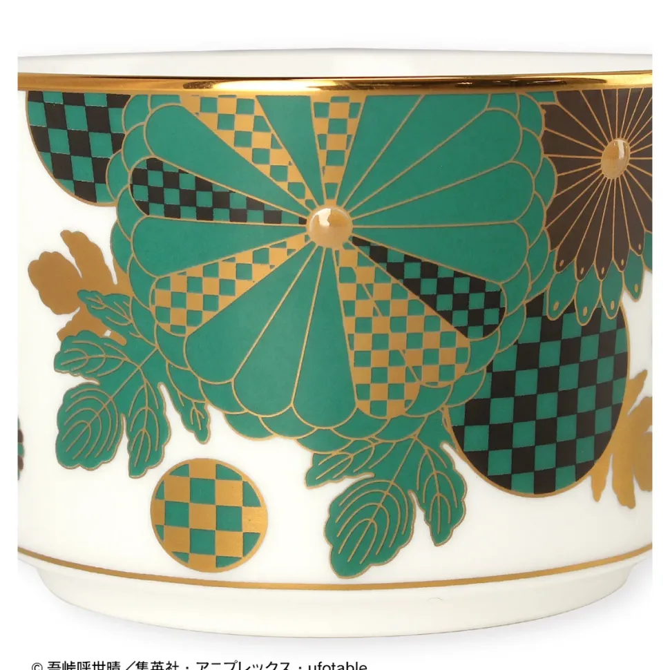 Noritake × Demon Slayer: Kimetsu no Yaiba Tanjiro Kamado & Kyojuro Rengoku Cup & Saucer Set