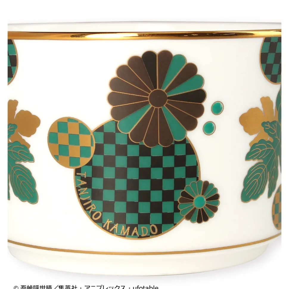 Noritake × Demon Slayer: Kimetsu no Yaiba Tanjiro Kamado & Kyojuro Rengoku Cup & Saucer Set