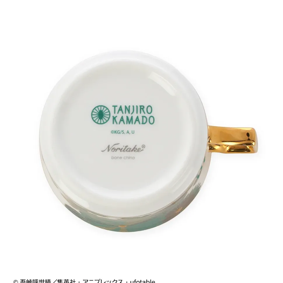 Noritake × Demon Slayer: Kimetsu no Yaiba Tanjiro Kamado & Kyojuro Rengoku Cup & Saucer Set