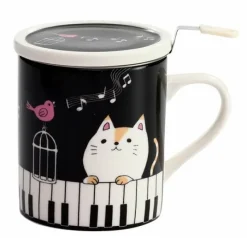 Nyanta Covered Tea Strainer Mug