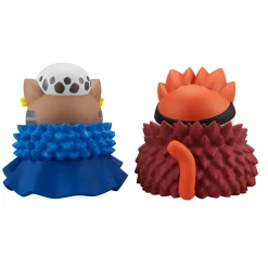 Nyanto! The Big One Piece Series Monkey D. Luffy & Trafalgar Law & Eustass Kid w/ Bonus Illustration