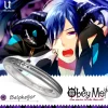 Obey Me! Belphegor Black-Coated Silver Ring