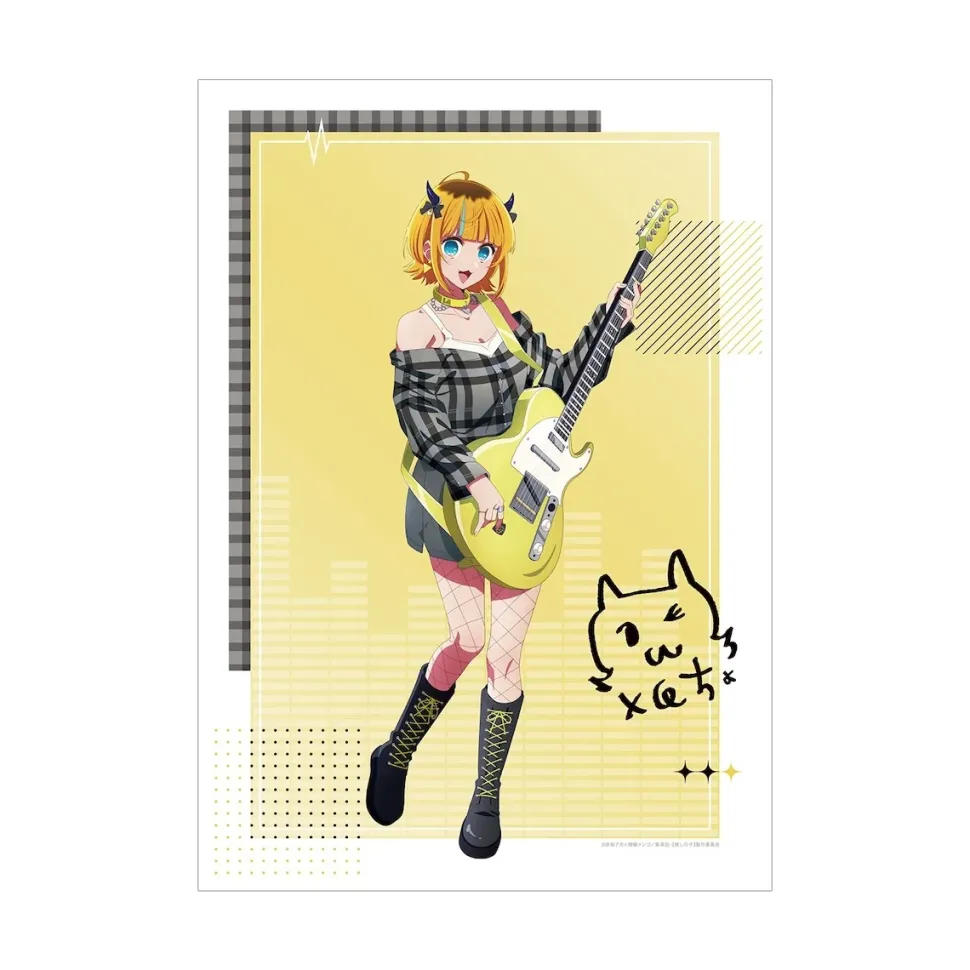 Oshi no Ko A3-Size Matte Effect Poster Mem-Cho: Rock Band Ver.