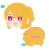 Oshi no Ko Mofumofu Face Coin Case Ruby