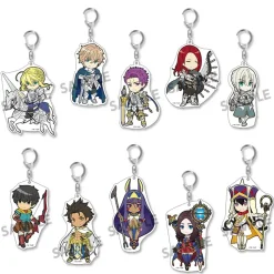 Pikuriru! Fate/Grand Order Trading Acrylic Keychain Charms Vol. 6 Box Set (Re-run)
