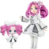Plafia Tohoku Zunko/Zundamon Project Shikoku Metan 1/12 Scale Plastic Model Kit Mini Figure Included Set