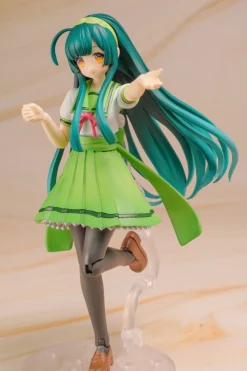 Plafia Tohoku Zunko/Zundamon Project Tohoku Zunko 1/12 Scale Plastic Model Kit Mini Figure Included Set