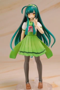 Plafia Tohoku Zunko/Zundamon Project Tohoku Zunko 1/12 Scale Plastic Model Kit Mini Figure Included Set