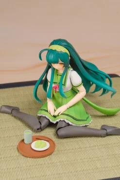 Plafia Tohoku Zunko/Zundamon Project Tohoku Zunko 1/12 Scale Plastic Model Kit Mini Figure Included Set